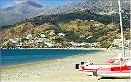 Plakias: View from the beach